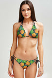 Endless Summer Sofia Green Loop Tie Side Hipster Bikini Bottom - Women - Pineapple Clothing