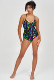 Fireworks Nikki Crisscross Strappy Back One-Piece Swimsuit - Women - Pineapple Clothing