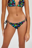 Fireworks Sofia Glitter Loop Tie Side Hipster Bikini Bottom - Women - Pineapple Clothing