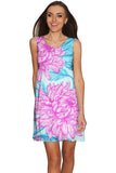 Floral Bliss Sanibel Empire Cut Summer Dress - Women - Pineapple Clothing