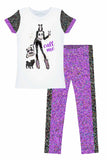 3 for $49! Call Me Betty Trendy Glitter Print Back to School Set - Girls - Pineapple Clothing