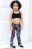 In a Joyful Mood Lucy Bold Printed Unique Leggings - Kids - Pineapple Clothing