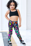 3 for $49! In a Joyful Mood Lucy Bold Printed Unique Leggings - Kids - Pineapple Clothing