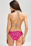 Glam Doll Sofia Pink Loop Tie Side Hipster Bikini Bottom - Women - Pineapple Clothing