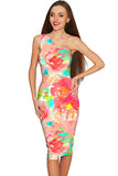 Good Idea Layla Floral Summer Bodycon Eco Dress - Women - Pineapple Clothing