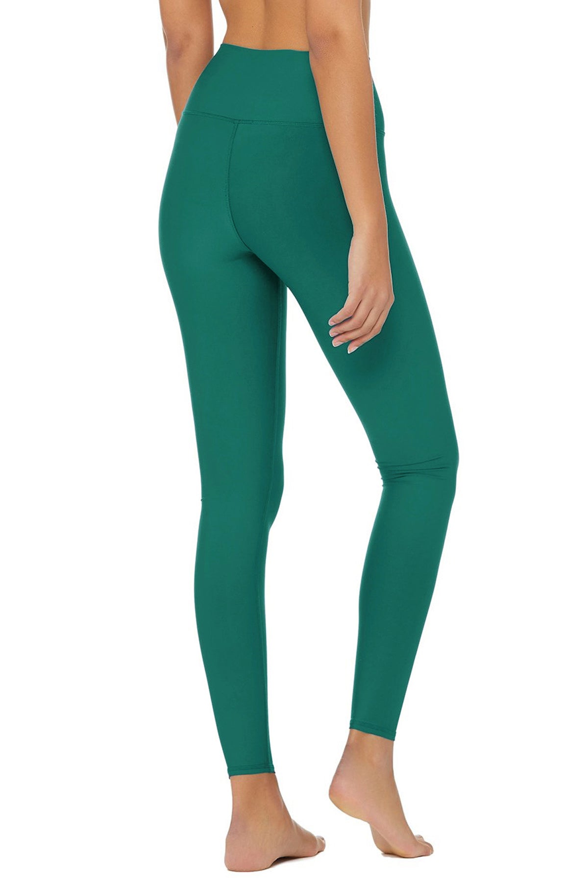 Jade Green UV 50+ Lucy Performance Leggings Yoga Pants - Women - Pineapple Clothing