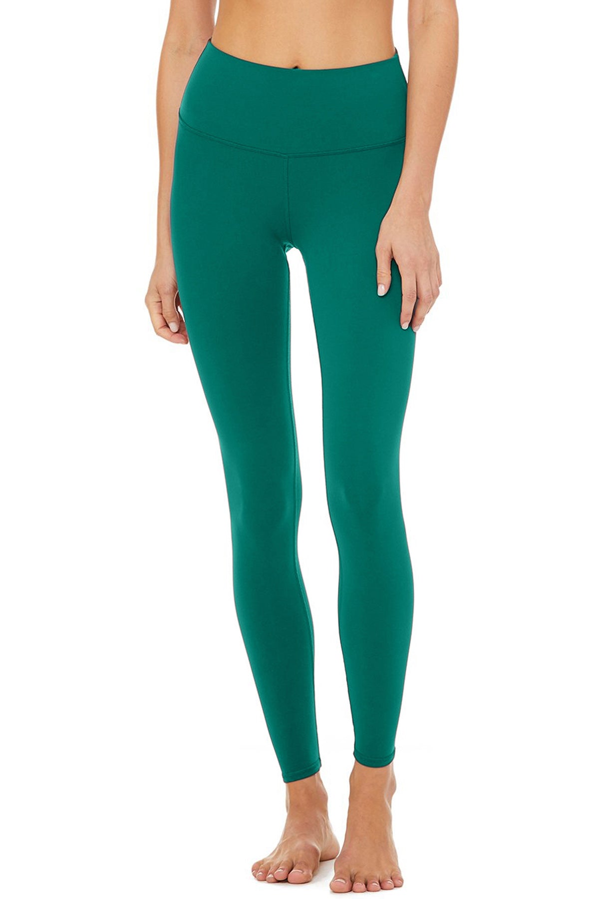 Jade Green UV 50+ Lucy Performance Leggings Yoga Pants - Women - Pineapple Clothing