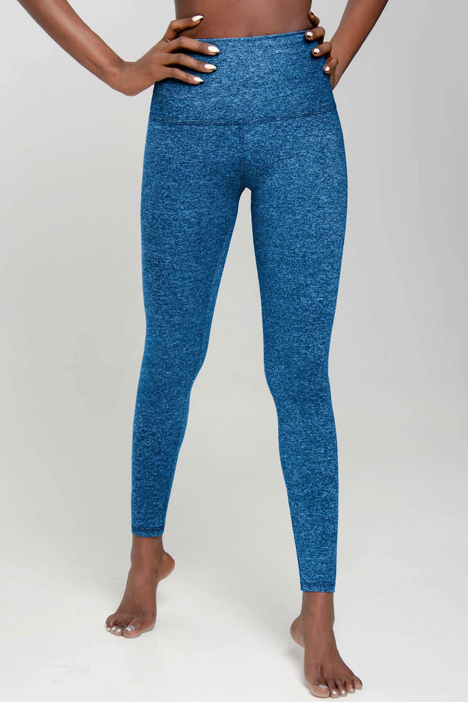 Nirvana Lucy White Blue Geometric Boho Leggings Yoga Pants - Women -  Pineapple Clothing