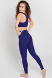 Heather Violet Lucy UV 50+ Performance Leggings Yoga Pants - Women - Pineapple Clothing