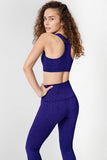 Heather Violet Lucy UV 50+ Performance Leggings Yoga Pants - Women - Pineapple Clothing