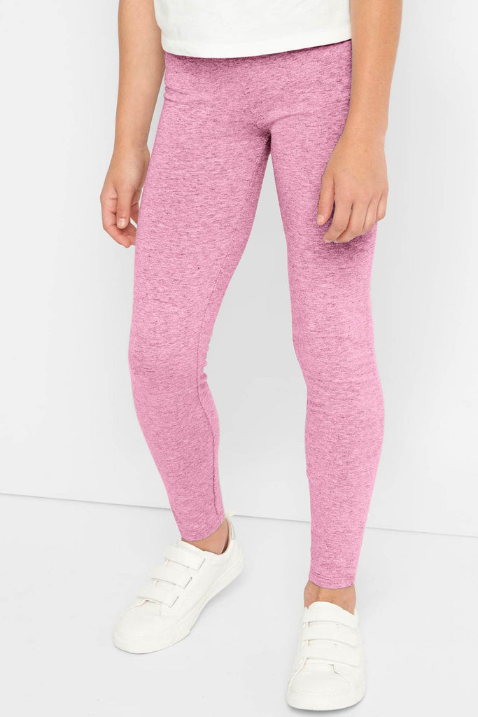 Heather Light Pink Lucy UV 50+ Performance Leggings Yoga Pants