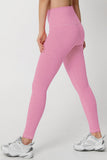 Heather Light Pink Lucy UV 50+ Performance Leggings Yoga Pants - Women - Pineapple Clothing