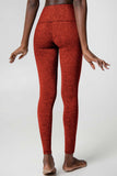 Heather Rose Red Lucy UV 50+ Performance Leggings Yoga Pants - Women - Pineapple Clothing