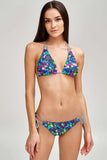 Hollywood Sparkle Sofia Loop Tie Side Hipster Bikini Bottom - Women - Pineapple Clothing