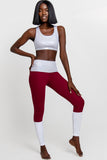 Holographic White Stella Seamless Racerback Sport Yoga Bra - Women - Pineapple Clothing