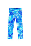 Imagination Lucy Blue Galaxy Print Cute Stretchy Leggings - Kids - Pineapple Clothing