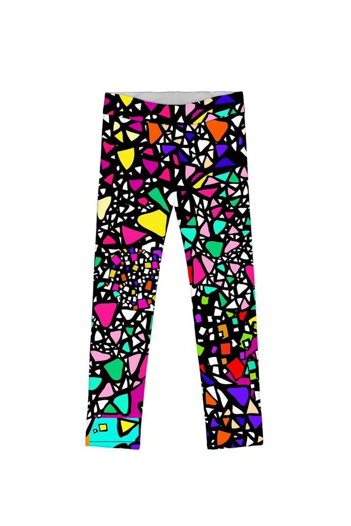 In a Joyful Mood Lucy Bold Printed Unique Leggings - Kids - Pineapple  Clothing