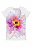 Isle of Love Zoe Floral Print Designer T-Shirt - Women - Pineapple Clothing