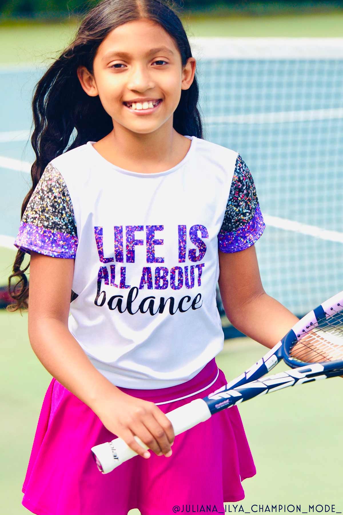 3 for $49! Call Me Zoe Purple Glitter Quote T-Shirt - Kids - Pineapple Clothing