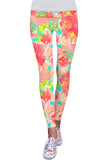 Little Good Idea Lucy Floral Performance Leggings - Women - Pineapple Clothing