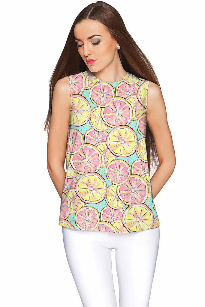 Women's lemon hotsell print clothing