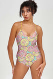 Marmalade Nikki Crisscross Strappy Back One-Piece Swimsuit - Women - Pineapple Clothing