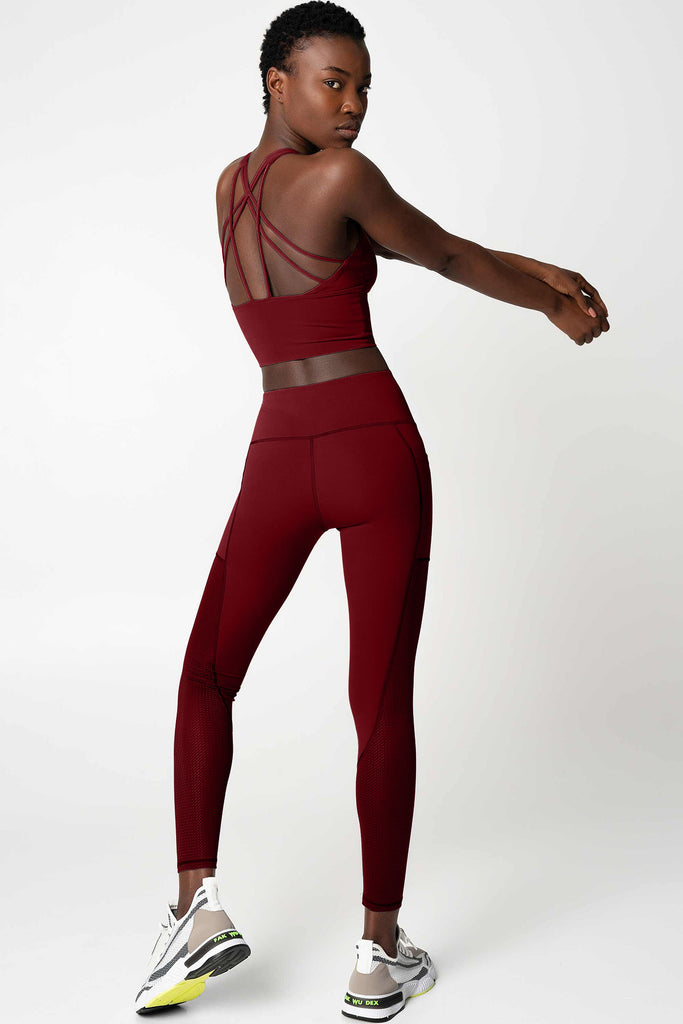 Muscle Up Mommy®| Mesh Panel Legggins + Activewear | Women's Bottoms