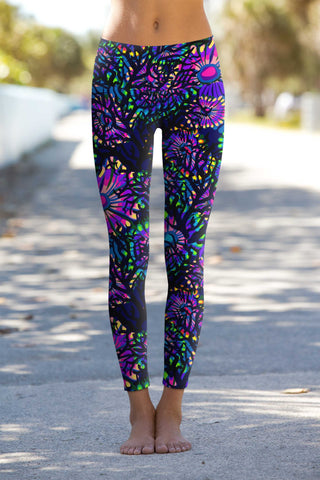 4 Way Lycra Printed Ladies Gym Yoga Track Pants Sports Active Wear
