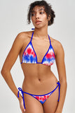Miss Freedom Lara 4th of July Patriotic Triangle Bikini Top - Women - Pineapple Clothing