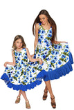 Catch Me Vizcaya Fit & Flare Floral Print Fancy Dress - Girls - Pineapple Clothing