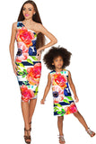 Hey-Sailor! Adele Striped Floral Summer Shift Dress - Girls - Pineapple Clothing
