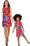 Summer Dizziness Adele Fashion Printed Shift Dress - Girls - Pineapple Clothing