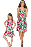 Sweetheart Mia Fit & Flare Skater Mommy and Me Dresses - Pineapple Clothing