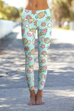 My Friend Unicorn Lucy Mint Colorful Printed Leggings - Mommy and Me - Pineapple Clothing
