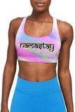 Namaslay Stella Colorful Seamless Racerback Sport Yoga Bra - Women - Pineapple Clothing