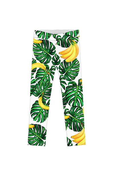 Nana-Banana Lucy Tropical Print Cute Summer Leggings - Kids | Pineapple ...
