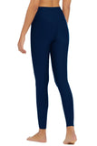 Navy Blue Recycled Lucy Performance Leggings Yoga Pants - Women - Pineapple Clothing