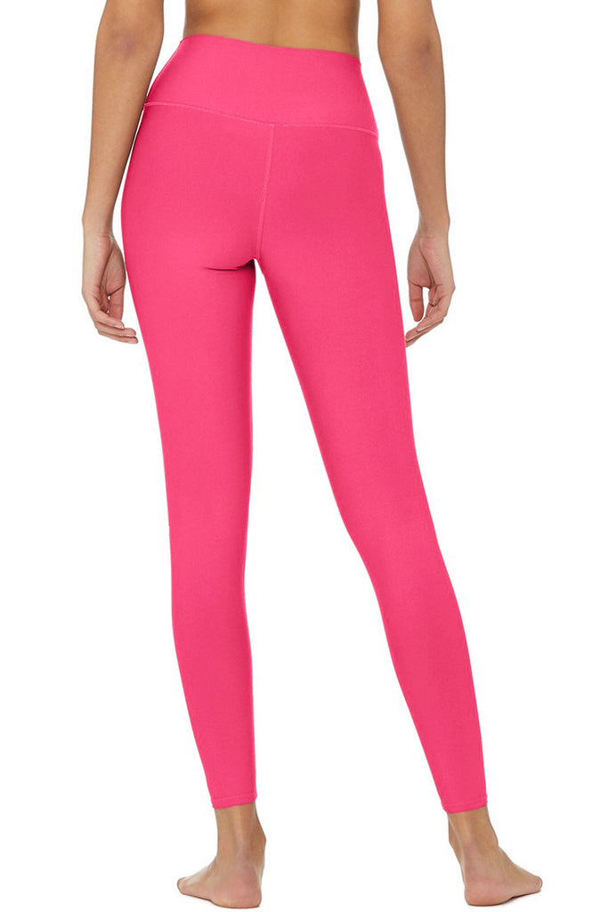 2022 New Spring Solid Candy Neon Leggings For Women High Stretched