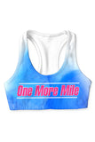 One More Mile Stella Blue Seamless Racerback Running Sport Bra - Women - Pineapple Clothing