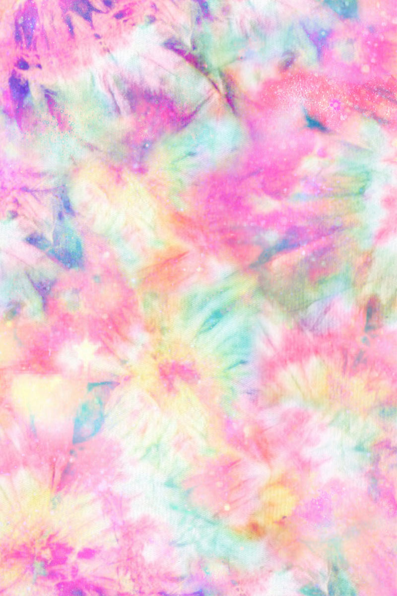 SEMI-ANNUAL SALE! Girly Swirl Stella Pink Tie Dye Seamless Racerback Sports Bra - Women - Pineapple Clothing