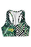 Palm Beach Stella Colorful Seamless Racerback Sport Yoga Bra - Women - Pineapple Clothing
