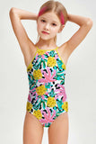 Pineapple Feast Becky Full Coverage One-Piece Swimsuit - Girls - Pineapple Clothing