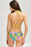 Pineapple Feast Sofia Loop Tie Side Hipster Bikini Bottom - Women - Pineapple Clothing