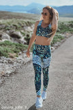 SEMI-ANNUAL SALE! Revival Stella Green Seamless Racerback Sport Yoga Bra - Women - Pineapple Clothing