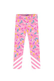 Sugar Baby Lucy Pink Candy Print Cute Summer Leggings - Kids - Pineapple Clothing