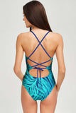 Tropical Dream Nikki Crisscross Strappy One-Piece Swimsuit - Women - Pineapple Clothing