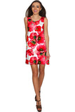Tulip Salsa Sanibel Empire Waist Red Summer Dress - Women - Pineapple Clothing