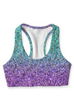 Ultraviolet Stella Chic Seamless Racerback Sport Yoga Bra - Women - Pineapple Clothing