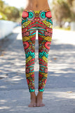 Verve Lucy Printed Performance Yoga Leggings - Women - Pineapple Clothing