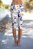 Daisyland Ellie Floral Performance Summer Yoga Capri Leggings - Women - Pineapple Clothing